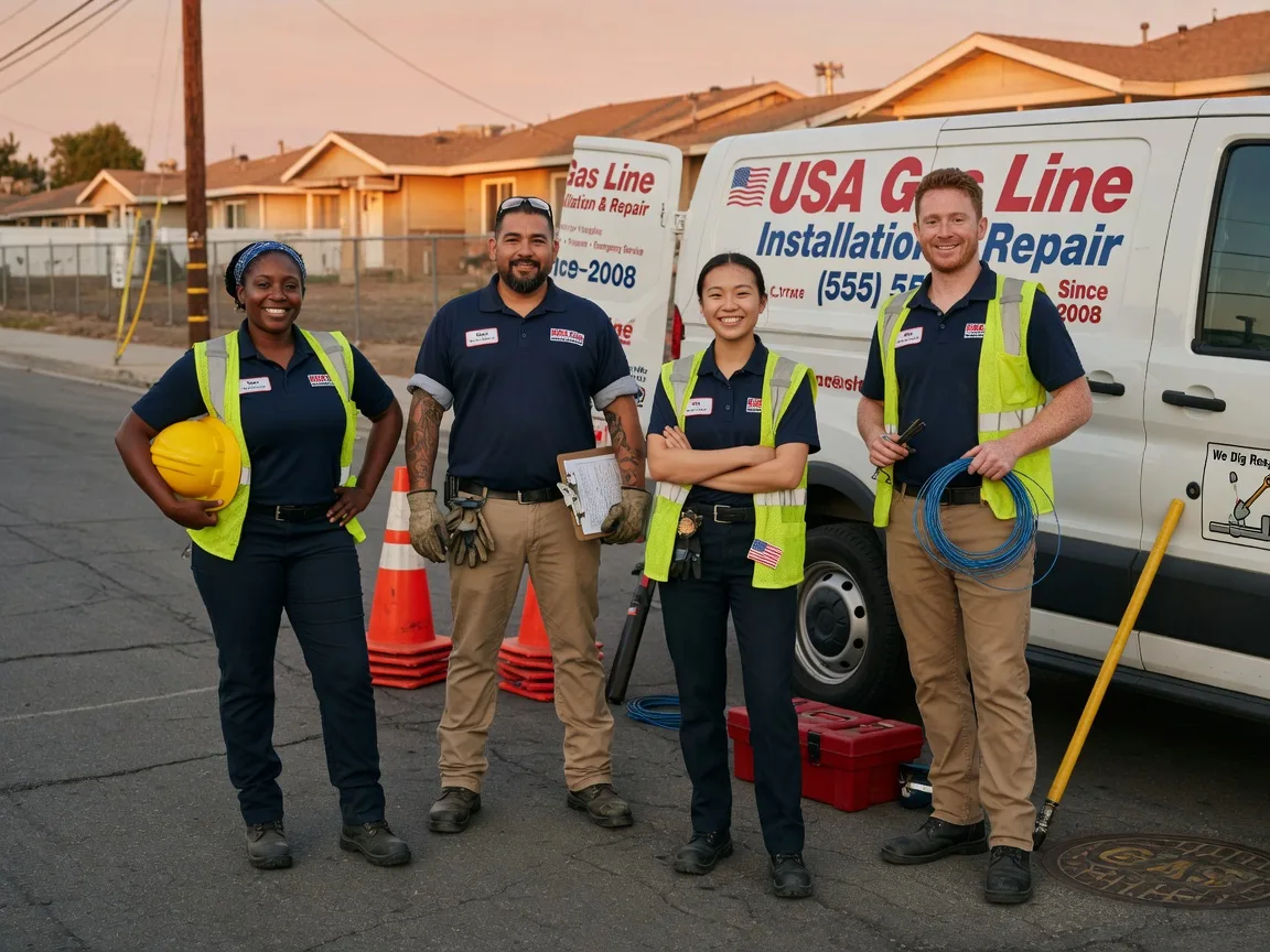 Gas Line Installation company in Michigan Center, MI